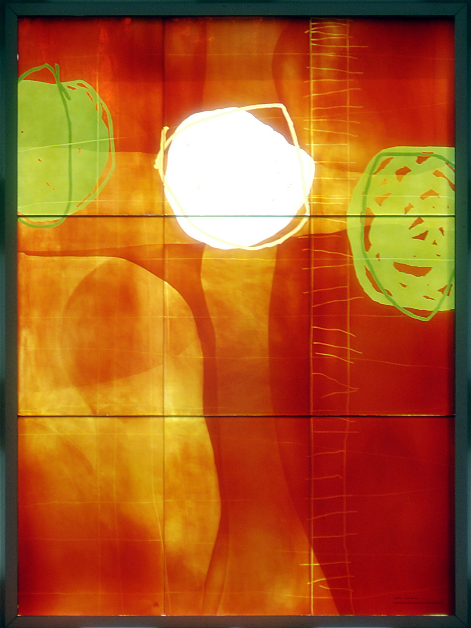 Pfingsten Glasfenster