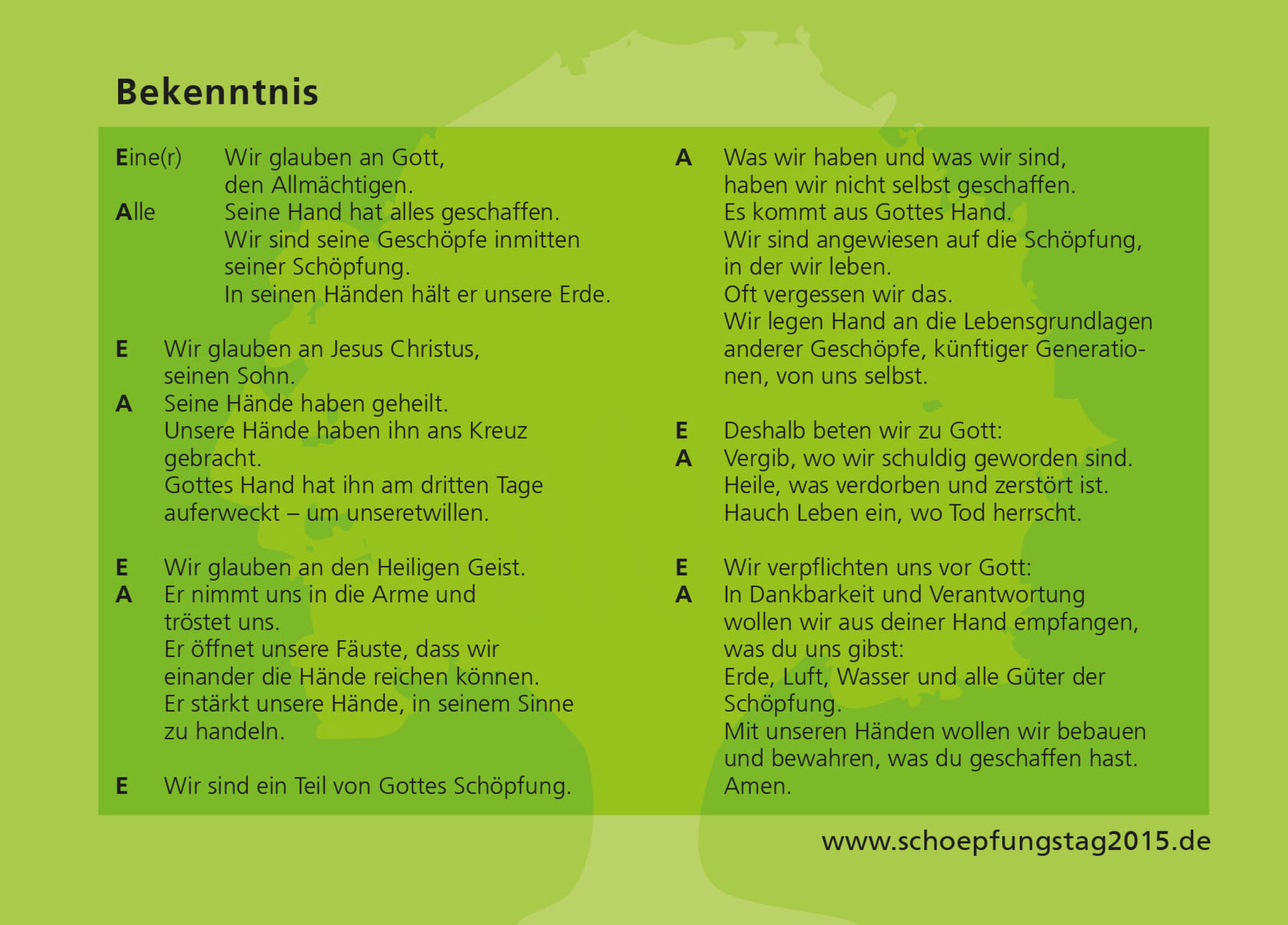 Karte mit Logo und Bekenntnis_Rückseite