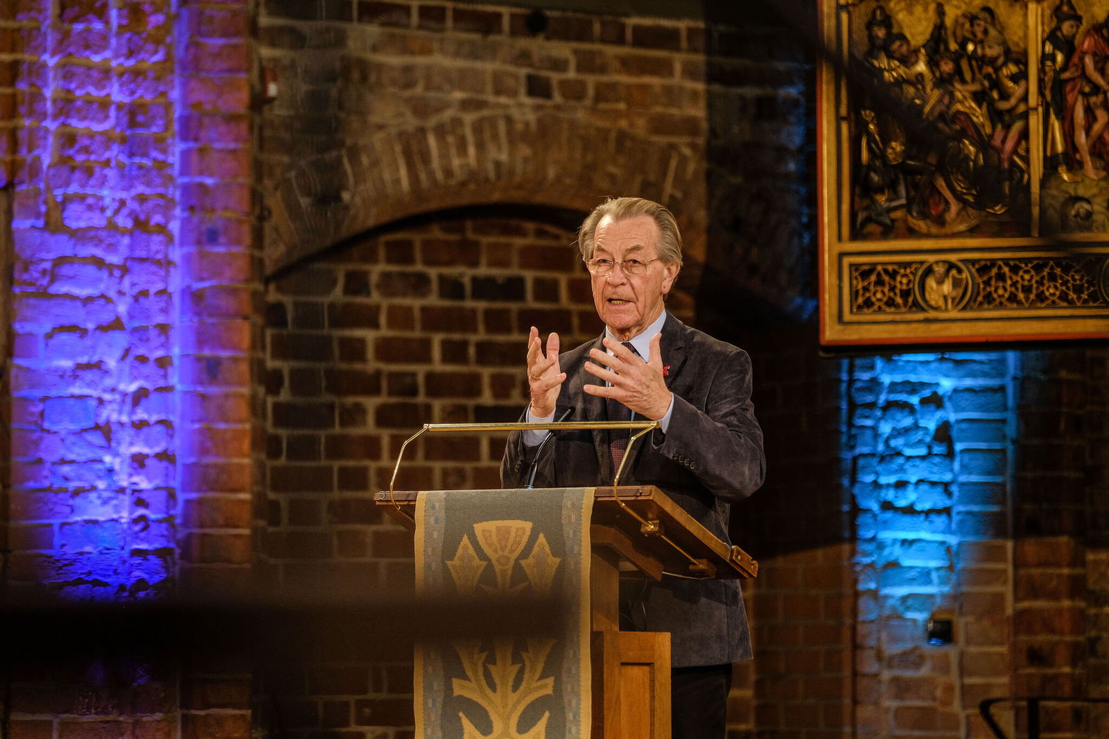 80 Jahre alt - und kämpferisch wie eh und je: Franz Muentefering (Foto: Jens Schulze).