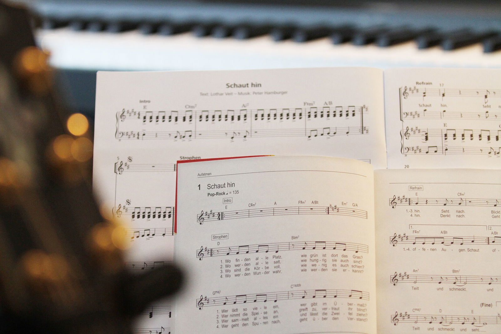 Schaut hin Liederblatt ÖKT