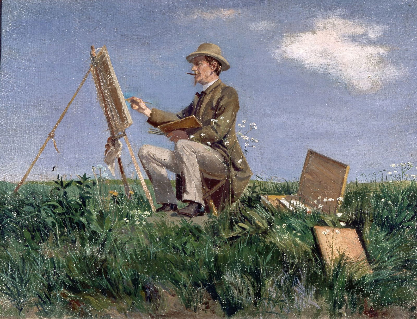 Jacob_Nbbe__Wilhelm_Dreesen_als_Landschaftsmaler__1893__c__Museumsberg_Flensburg (1)