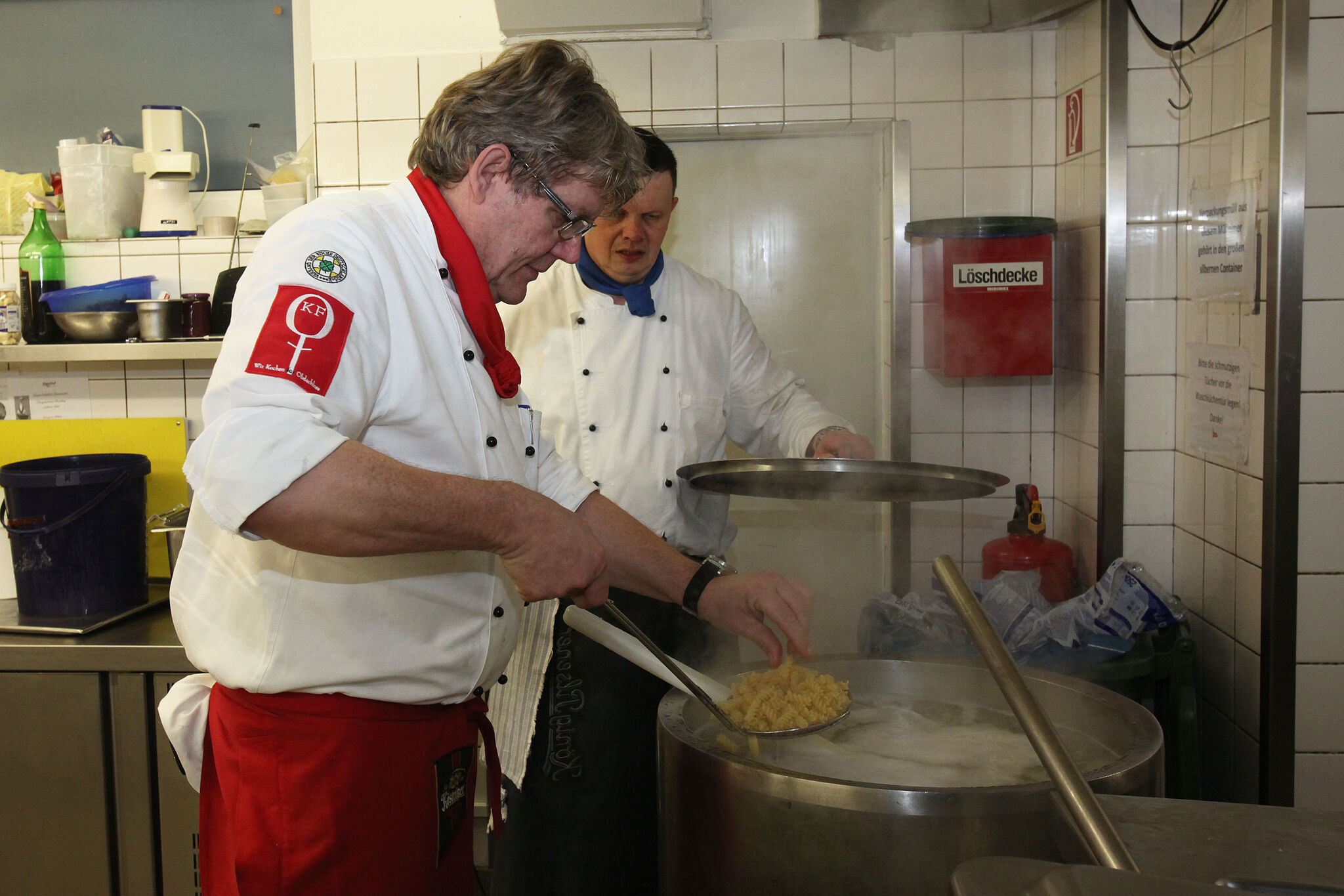 Oekumenische Essensausgabe