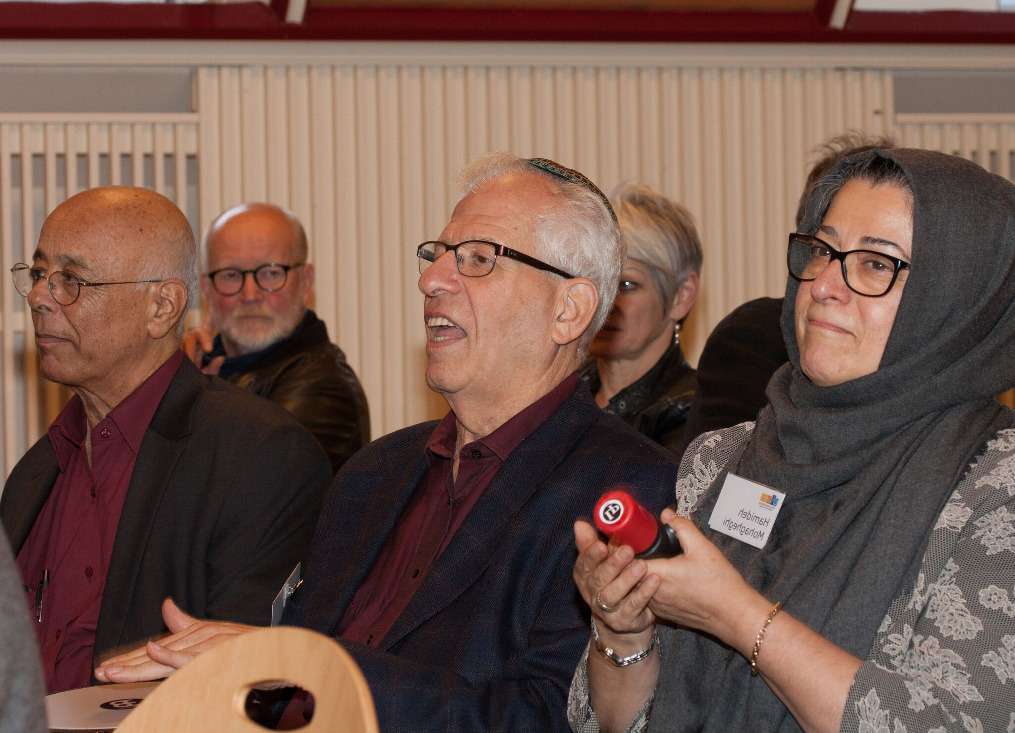 Religionsvertreter Faridi, Legyel und Mohagheghi