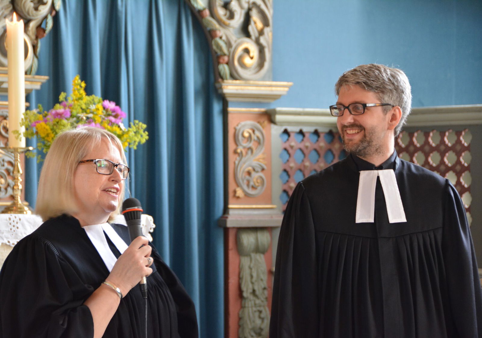 Superintendentin Katharina Henking_Pastor Lars Roeser-Israel_Ordination_Brunkensen