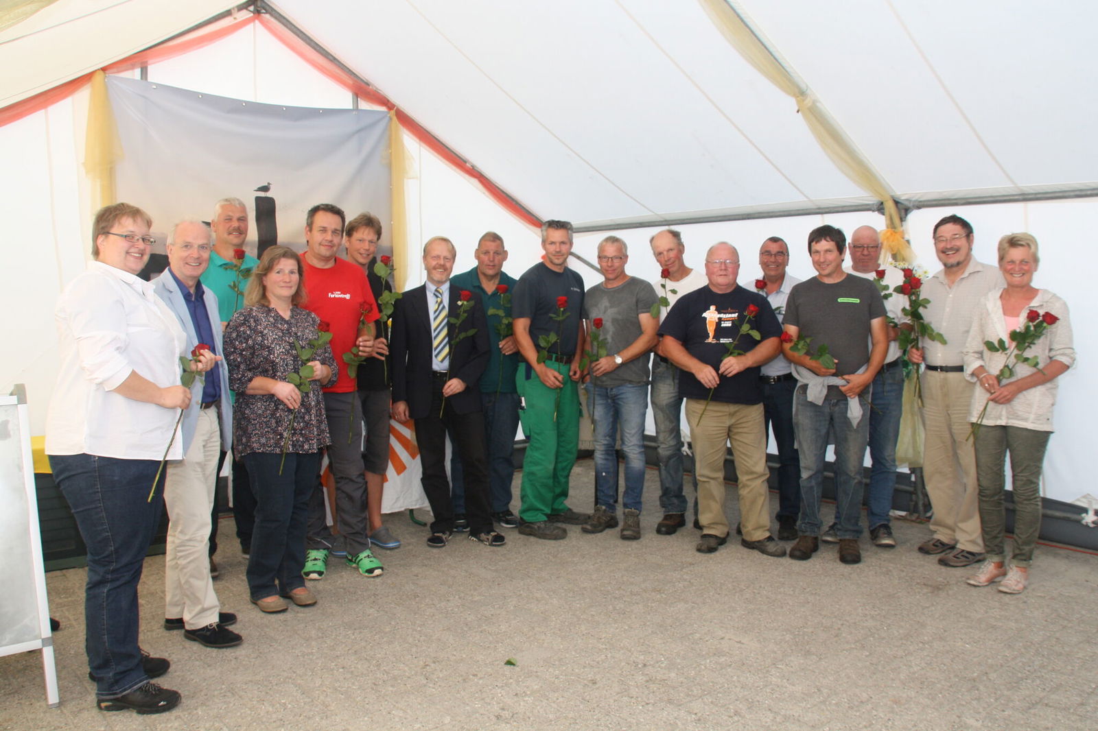 Dank am Deich 2017 - Gruppe