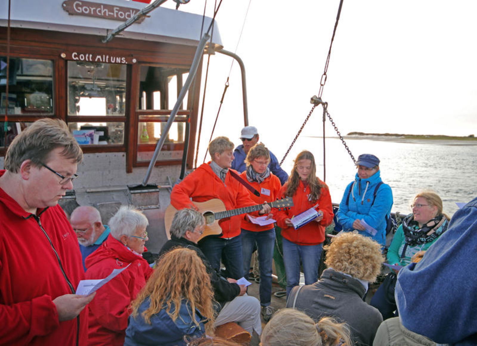 Seelsorge_Andacht auf Krabbenkutter