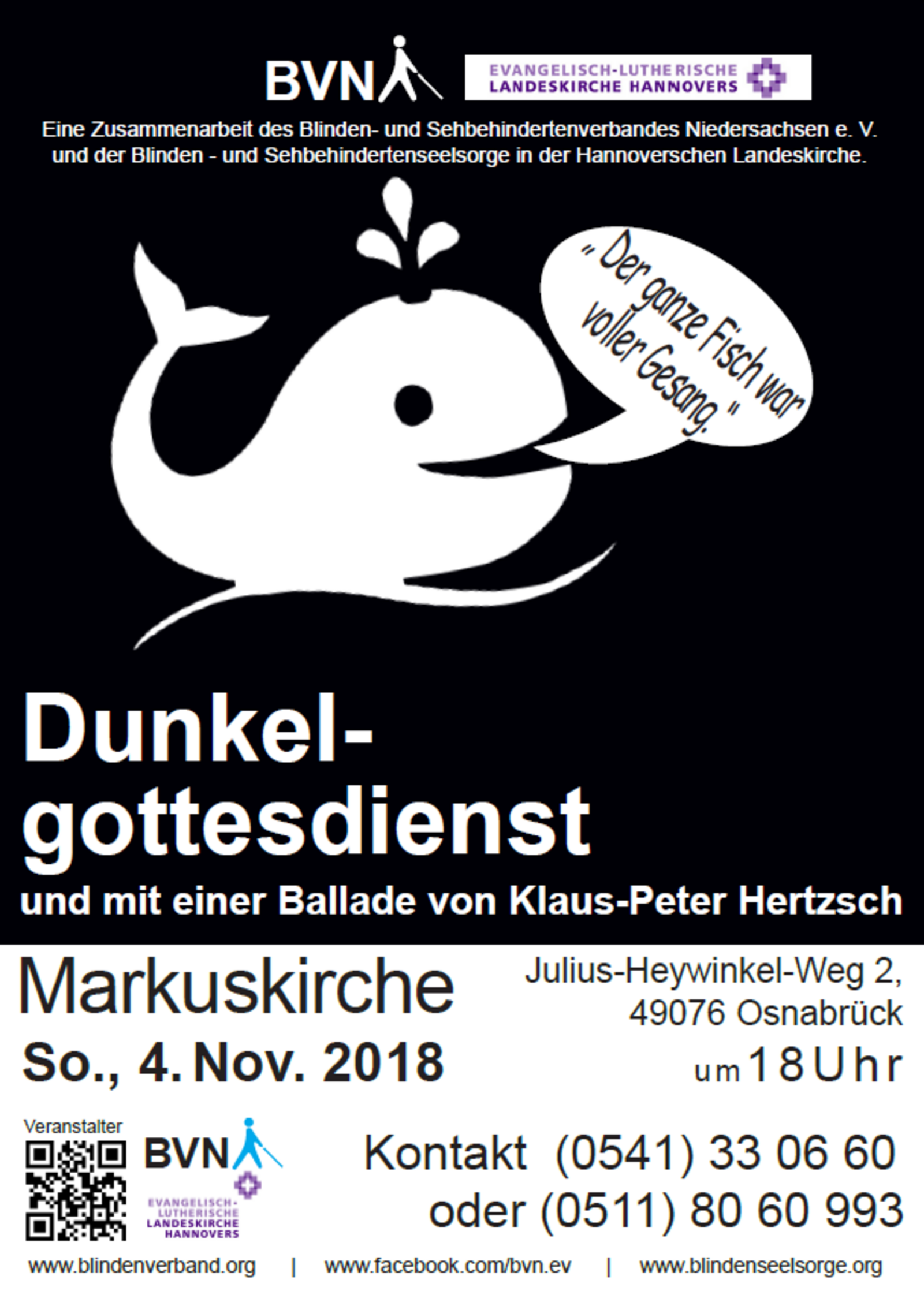 Dunkelgottesdienst Osnabrück_Plakat_2018