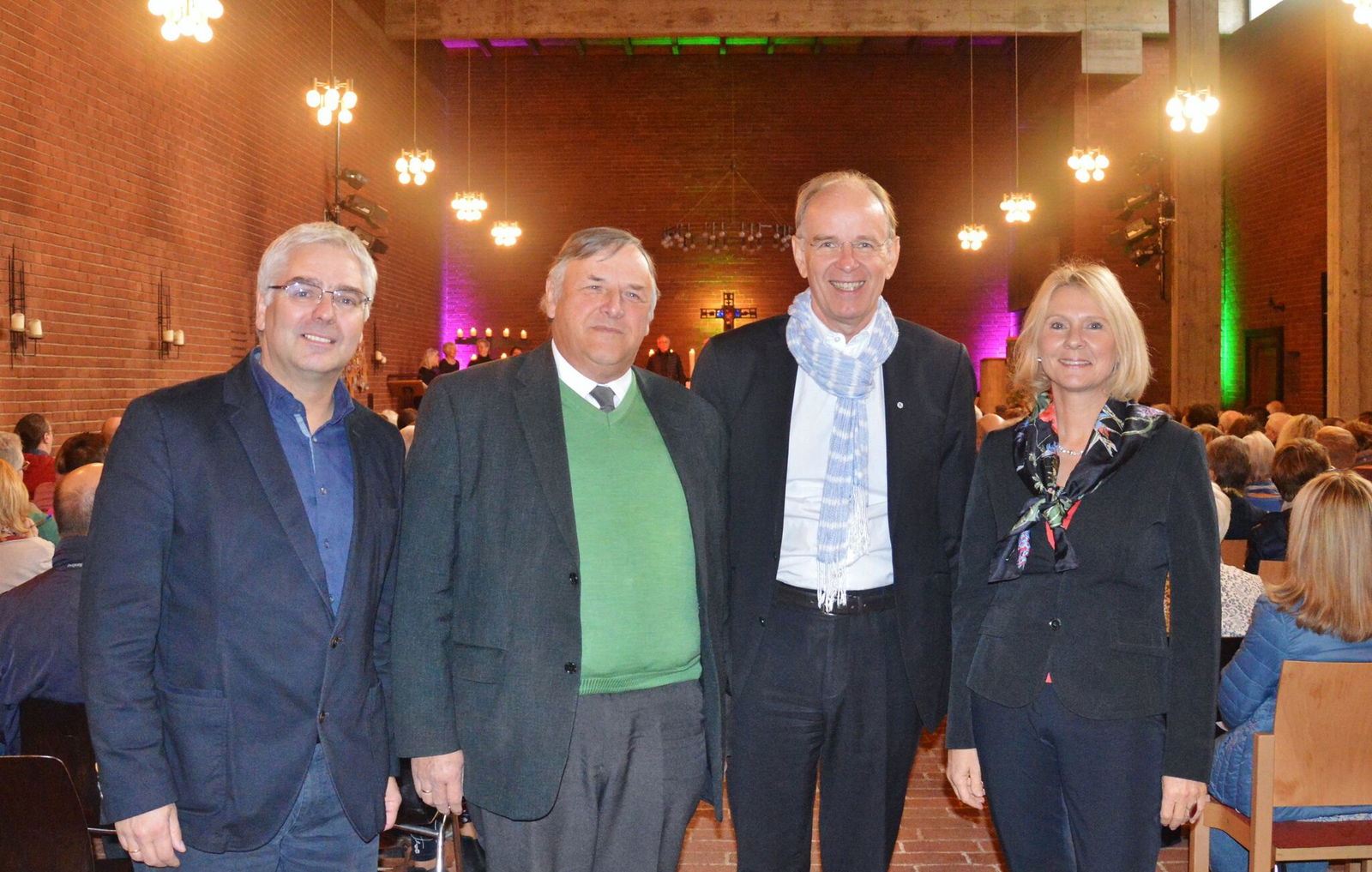 Jan von Lingen, Volkmar Keil, Ralf Meister, Stephanie von Lingen_KV-Tag_Northeim