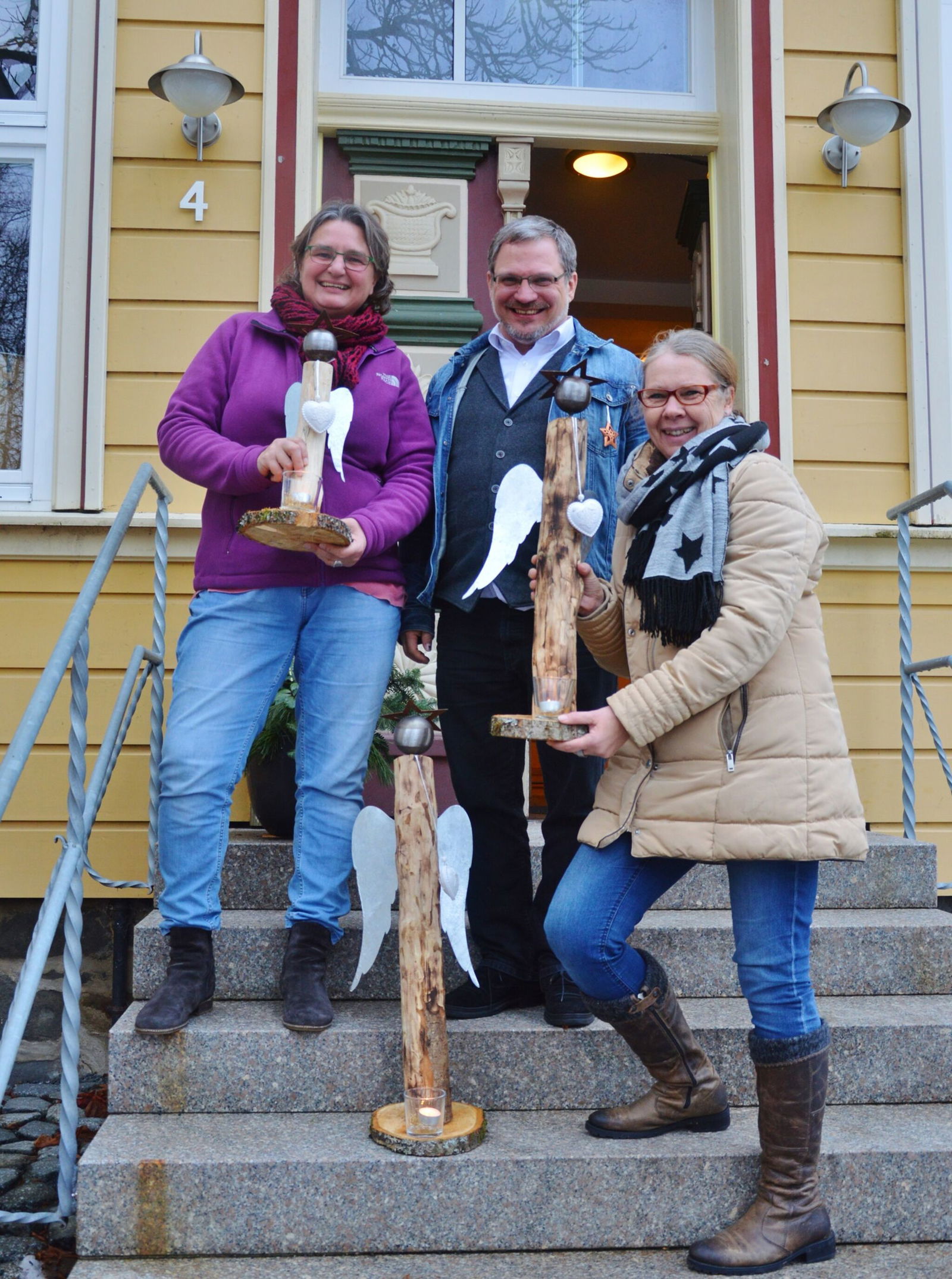 Segensengel_Clausthal_Ute Osswald-Franzke_Andreas Dittmann und Corinna Schl&uuml;ter-Dech
