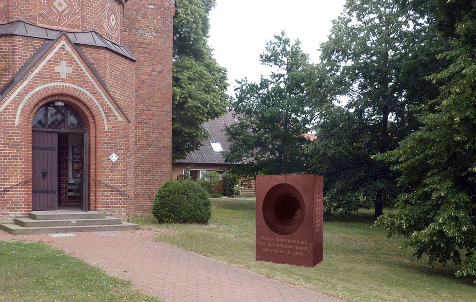 Schweringen_Foto Montage_Nuernberger Kuenstler_Nazi-Glocke