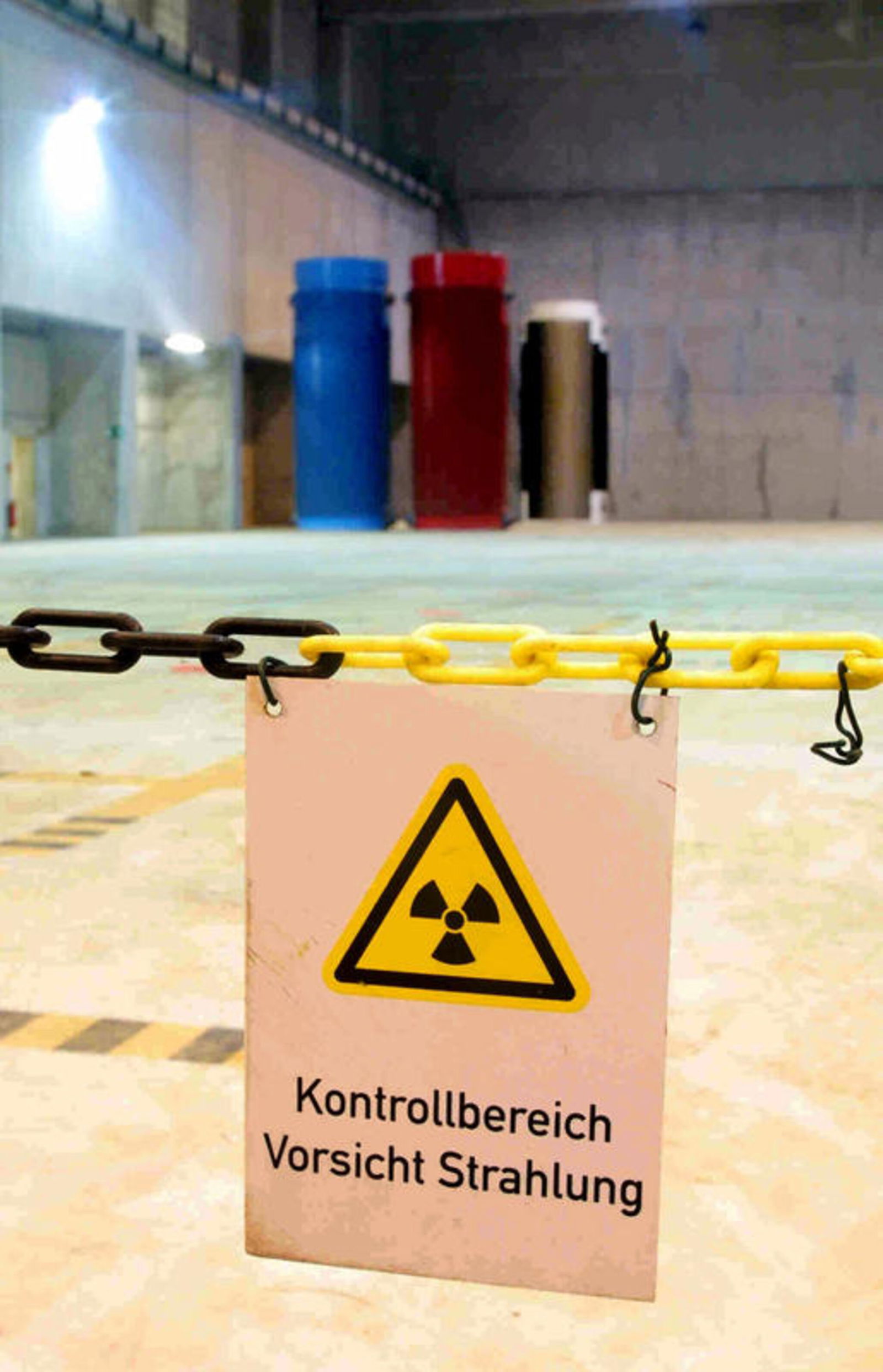 Gorleben_Kontrollbereich_Schild Vorsicht Strahlung