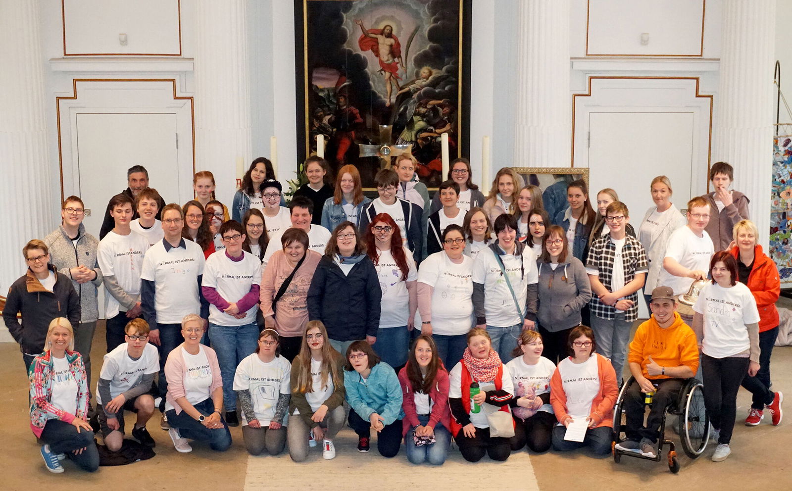 Inklusiver Workshop_Normal ist Anders_KK Diepholz_Gruppenfoto