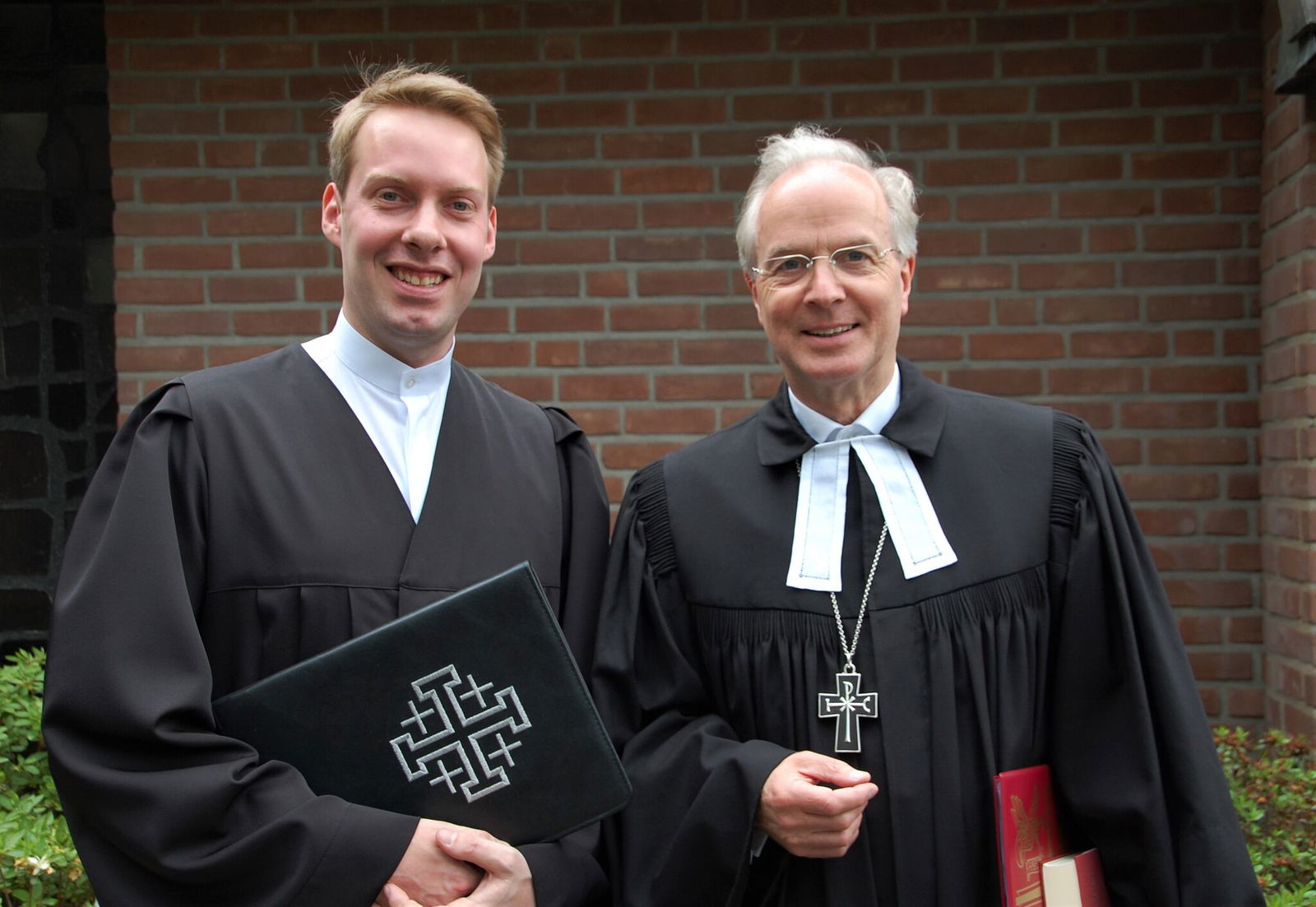 Einsegnung Jungdiakon Philip Krieger_mit Dr Klahr_Betlehemkirche Meppen