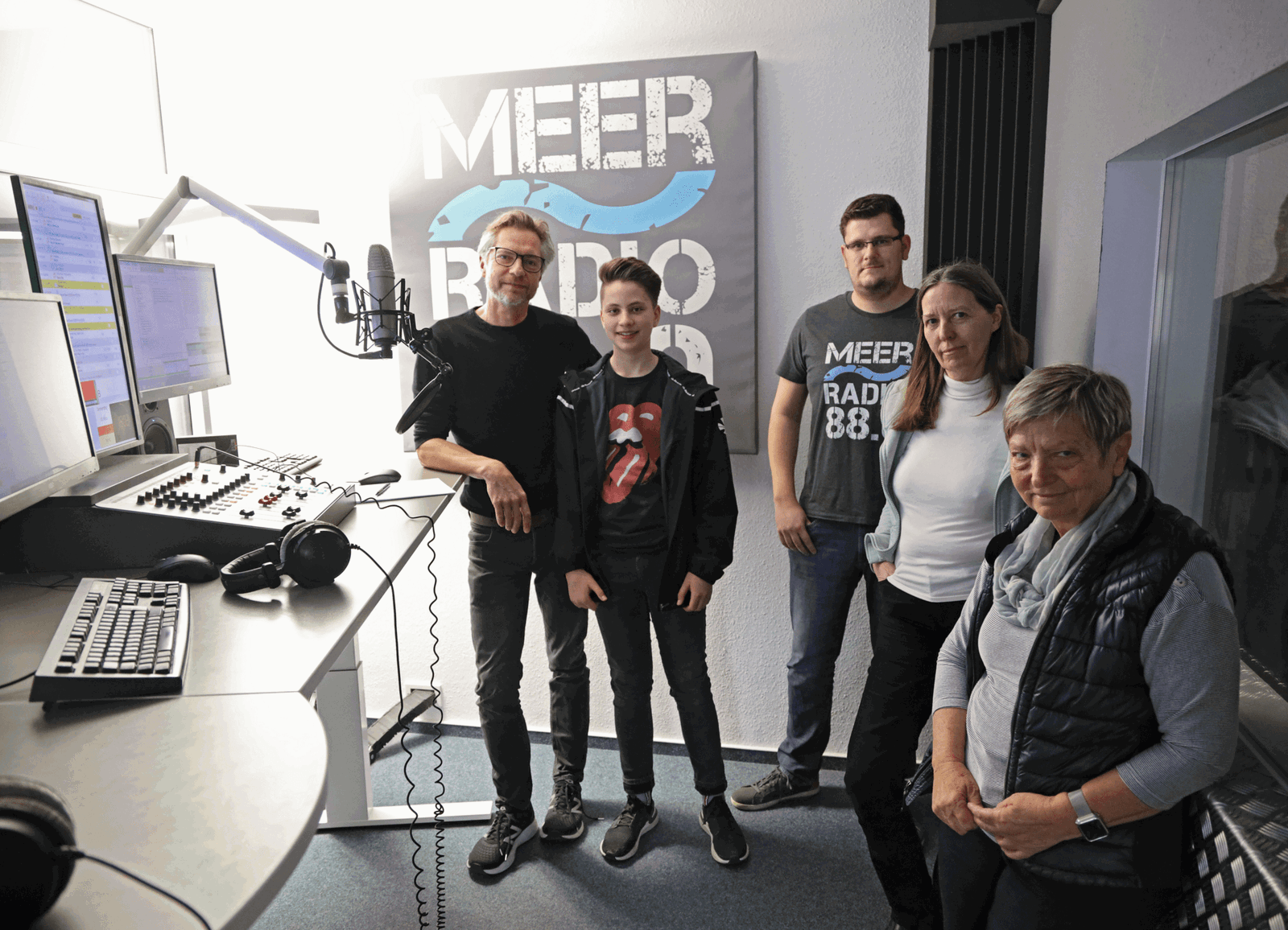 Meerradio_Aufnahme Studio_Andacht