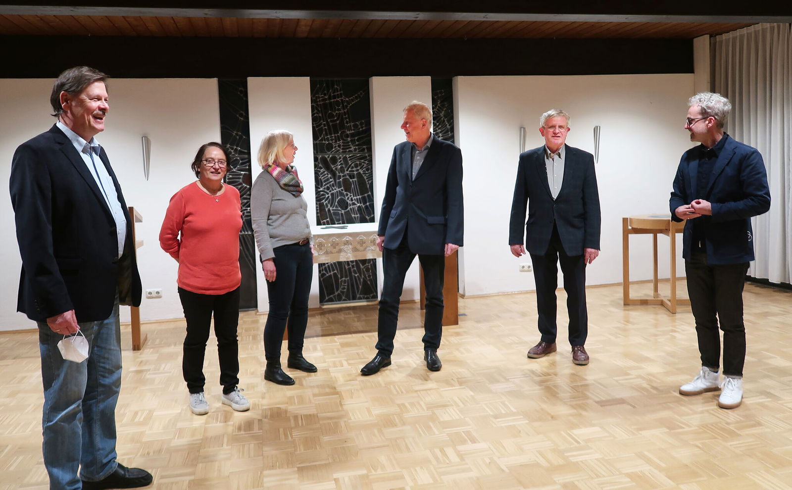 Mirko Peisert und Kuratorium_Visitation