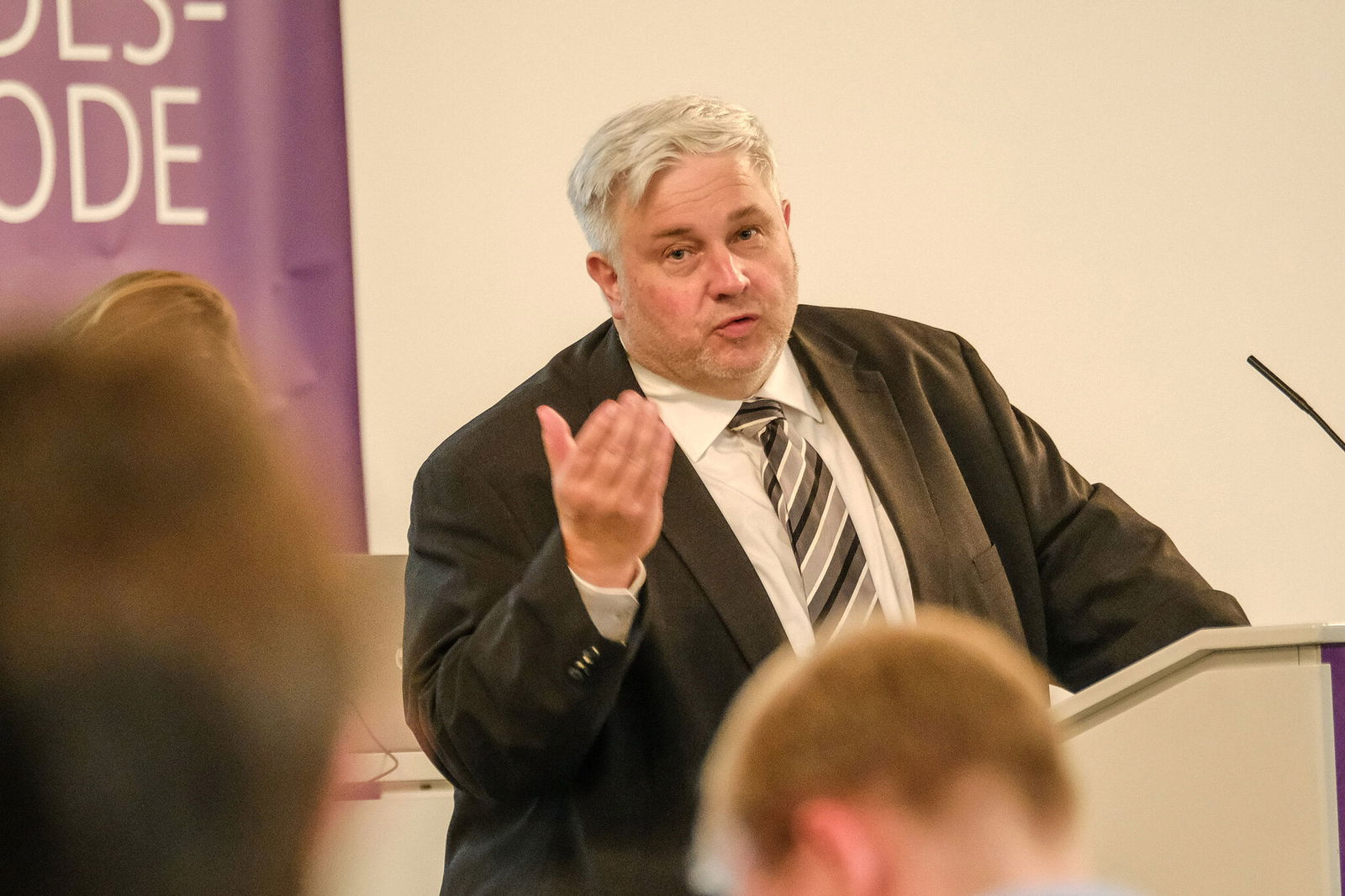 Jörn Surborg zum Thema Finanzen: „Der Druck nimmt erkennbar zu.“ Foto: Jens Schulze