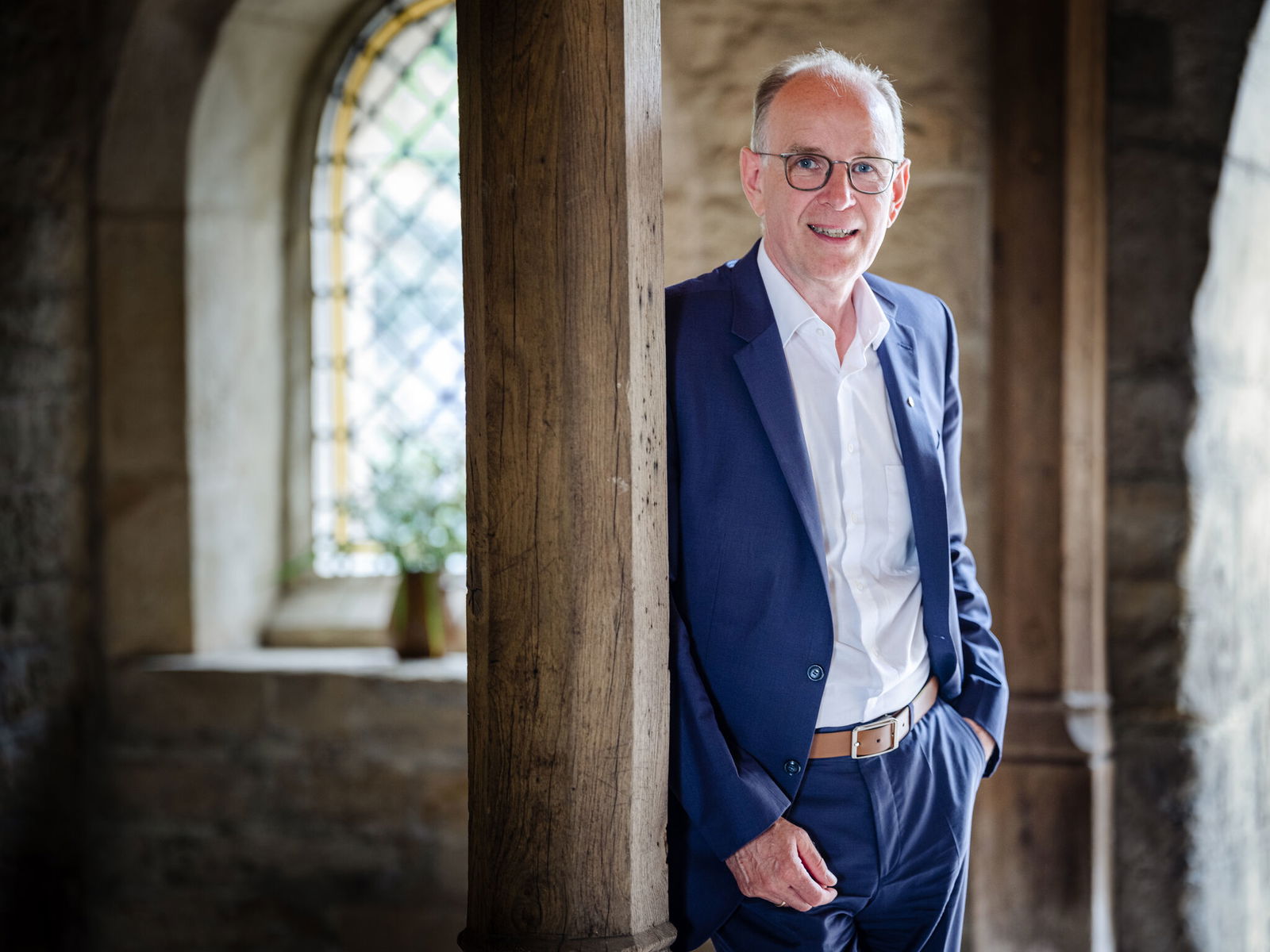 Landesbischof Ralf Meister ist Vorstandsvorsitzender der Stiftung zur Bewahrung kirchlicher Baudenkmäler in Deutschland (Stiftung KiBa). Foto: Insa Hagemann