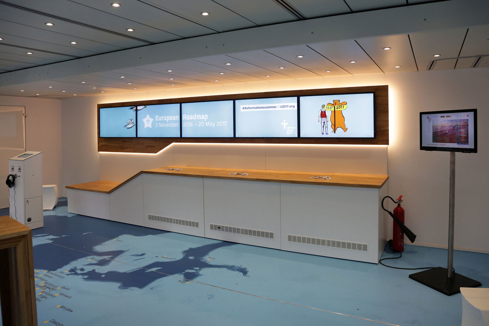 Innenraum des Trucks, Foto Cornelia Kirsch (c) r2017