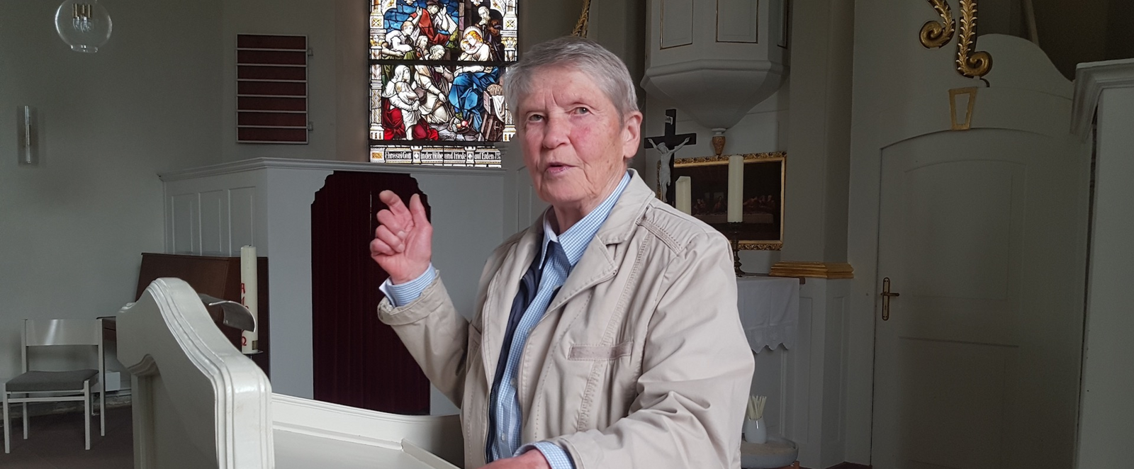 Ganz aufhören? Für Margret Nolles undenkbar. Als Lektorin und Mitglied des Kirchenvorstands in Wehmingen wird Margret Nolles weiter mitwirken. Foto: Martina Prante.