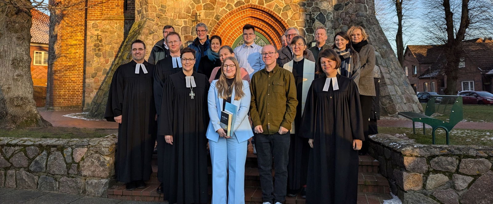 Eine Gruppe von Menschen.