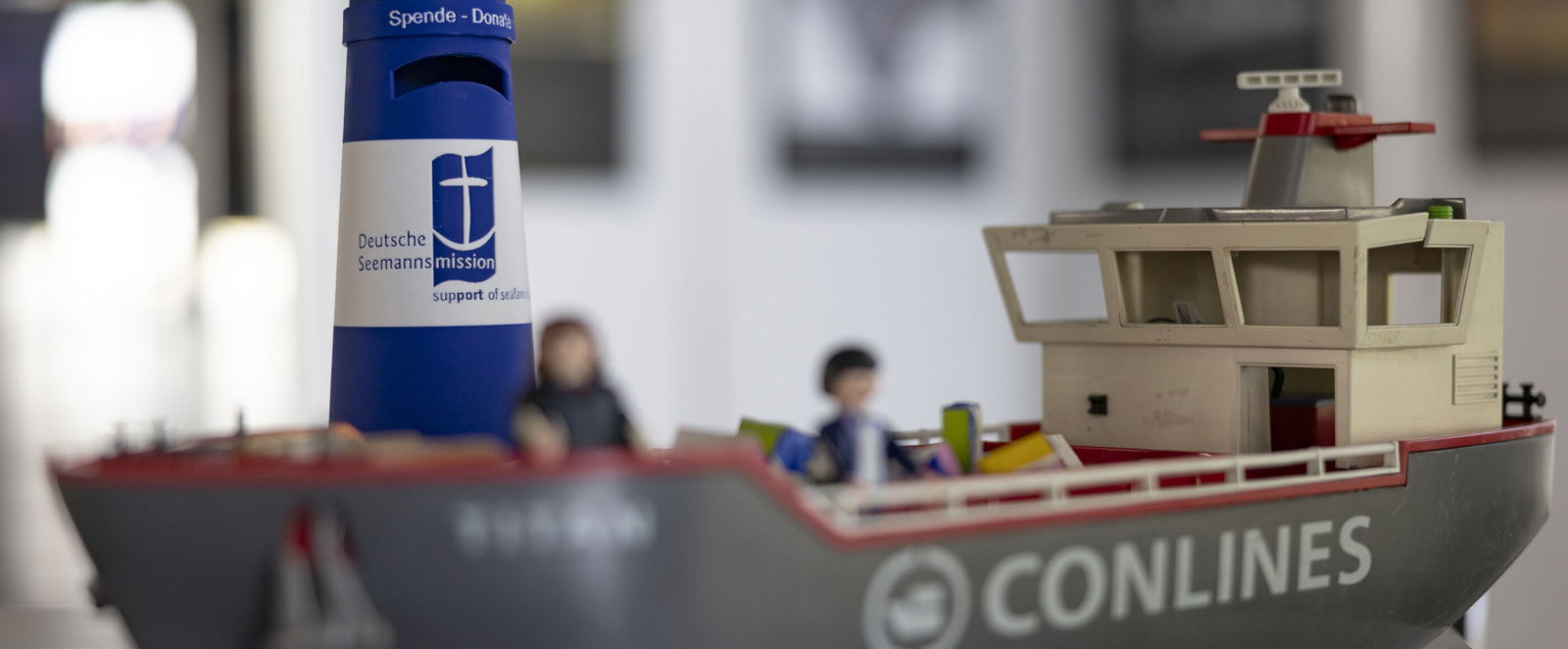 Sammelschiffchen der Deutschen Seemannsmission