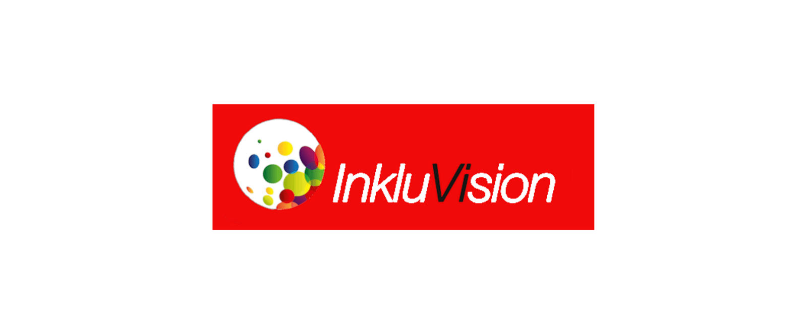 Ein rotes Logo.