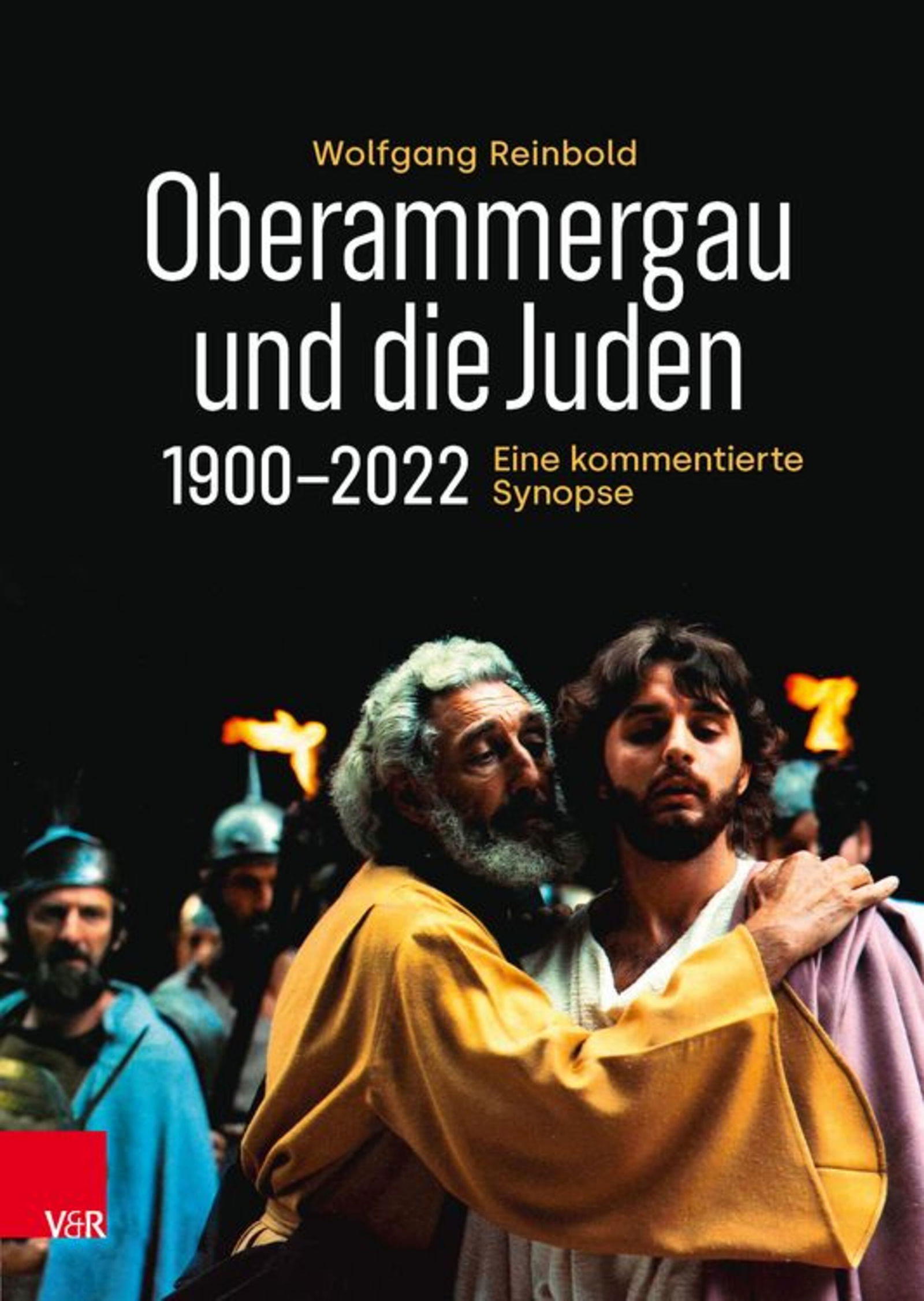 Ein Buchcover, auf dem steht: Oberammergau und die Juden, 1900-2022