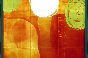 Pfingsten Glasfenster