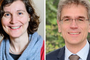 Die Synodale Christine Rinne und Regionalbischof Friedrich Selter sind die Vorsitzenden des Koordinierungsrates zum Zukunftsprozess #kirche2030.