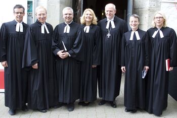 Amtseinführung Ehepaar von Lingen am 21.6.2015 in Northeim