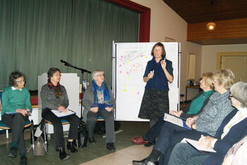 Marianne Storz im Workshop