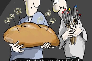 Brot statt Böller_2016_Karikatur SisamBen