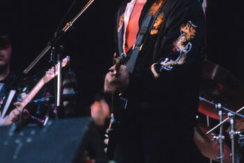  Bob Dylan bei einem Konzert 1981 in Hamburg. Copyright: akg-images / Jazz Archiv Hamburg