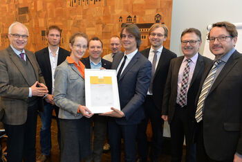 Preisübergabe Infoma