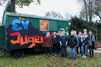 Bauwagen Jugendliche