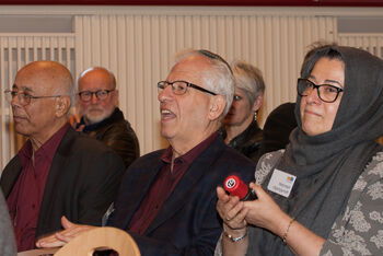 Religionsvertreter Faridi, Legyel und Mohagheghi