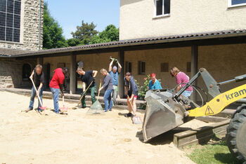 Nordstadtstrand an der Martin-Luther-Kirche