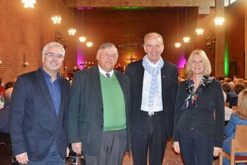 Jan von Lingen, Volkmar Keil, Ralf Meister, Stephanie von Lingen_KV-Tag_Northeim