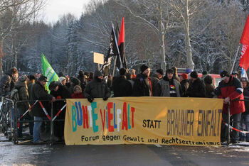 Demo "Bunt statt Braun"