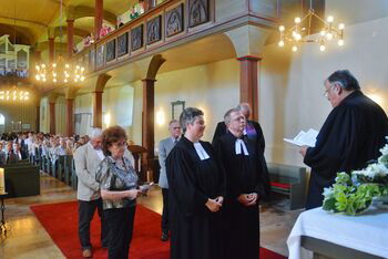 Pastorenehepaar Heimann_Einfuehrung_Poehlde_Pfarramt Oder Sieber Aue