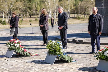 Bergen Belsen_Gedenkfeier 2020_Weil