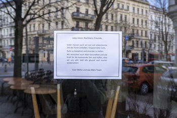 Shutdown_Symbolfoto_geschlossenes Restaurant