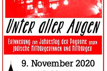 KK Hittfeld_9 November 2020_Gedenkgottesdienst_Plakat