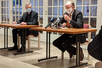 Heiner Wilmer_Ralf Meister_PK zu Erklärung Corona_Okt 2020