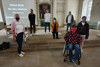 Inklusiver Workshoptag_Kreisjugend Diepholz_Grupenfoto ReferentInnen