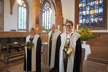 Amelungsborn_Konventualinnen und Abt