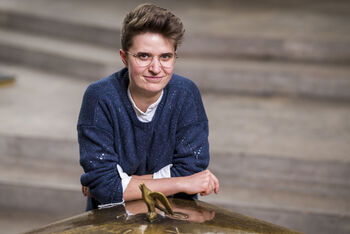 Die Präses der Synode der Evangelischen Kirche in Deutschland (EKD), Anna-Nicole Heinrich. Foto: epd