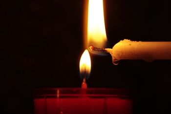 Kerze_Friedensgebet