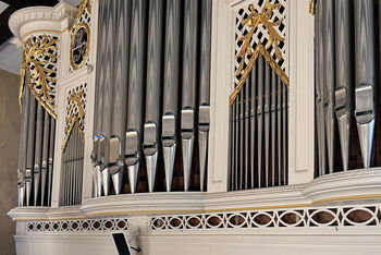 Bildausschnitt einer Barockorgel