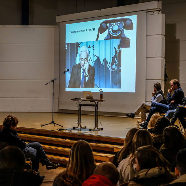 Pastor Christoph Wonneberger Leipzig Engelbostel Gemeindepartnerschaft Mauerfall 2019